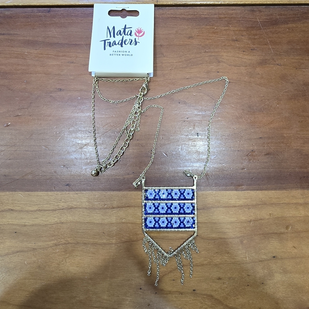 Mata Traders Allegory Blue Necklace